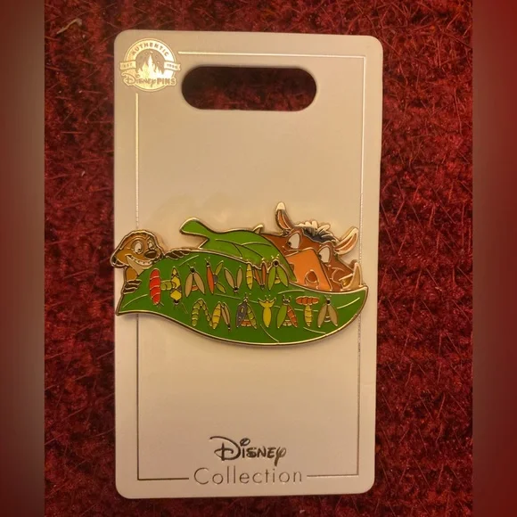 Disneys Lion King Hakuna Matata Pin - BNWT - Picture 1 of 1